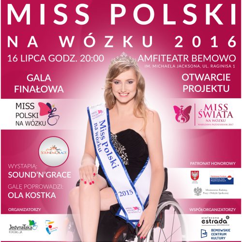 Wybory Miss Polski na Wózku 2016