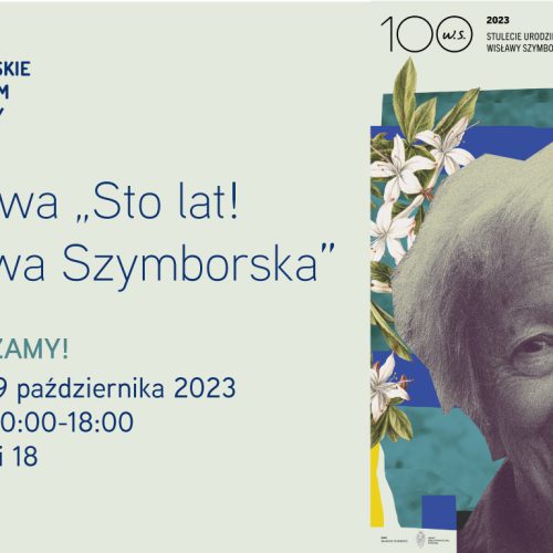 Wystawa „Sto lat! Wisława Szymborska”