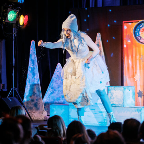 Teatralny Poranek Bajkowy “Ślady na śniegu”