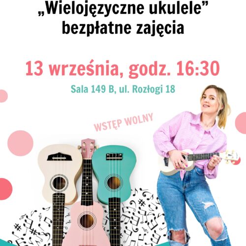 „Wielojęzyczne ukulele” bezpłatne zajęcia