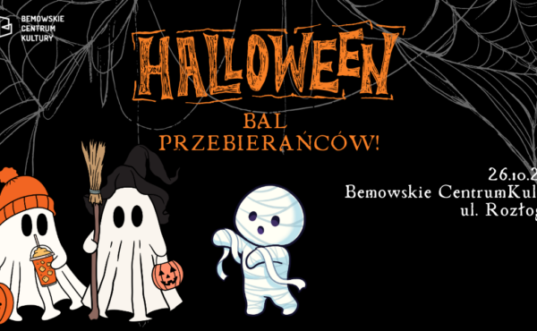 HALLOWEEN – bal przebierańców 26 X 2024 – dwie grupy wiekowe