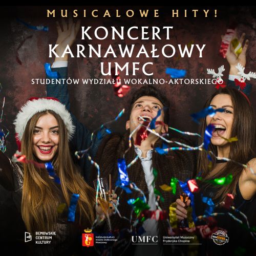 KONCERT KARNAWAŁOWY UMFC – MUSICALOWE HITY