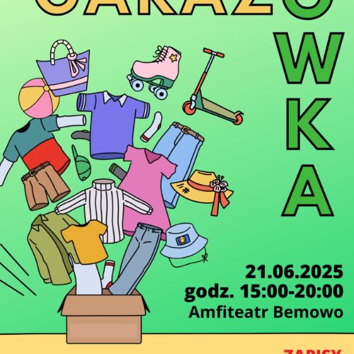 Zapisy na garażówkę dla osób sprzedających