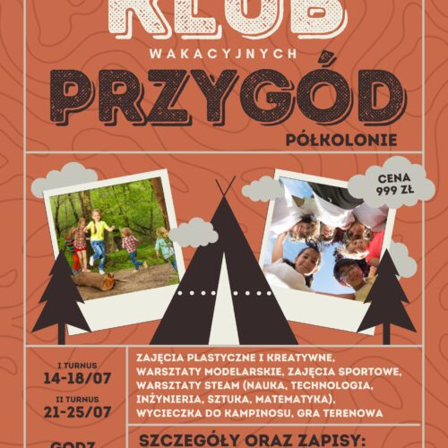 Półkolonie „Klub wakacyjnych przygód”