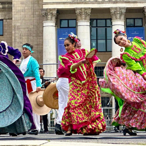 Występy zespołu Aztlán „Viva México”