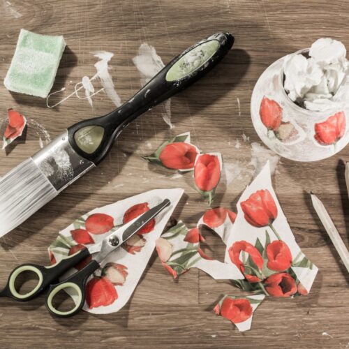 Warsztaty rodzinne – decoupage