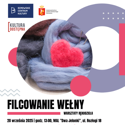Warsztaty rodzinne – filcowanie wełny