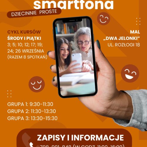 Kurs z obsługi smartfona