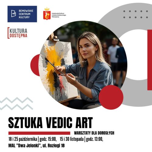 Sztuka Vedic Art. – warsztaty dla dorosłych