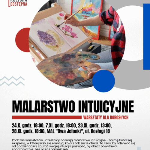 MALARSTWO INTUICYJNE – warsztaty dla dorosłych