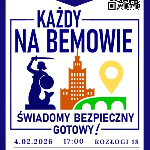 Spotkanie Edukacyjne „Każdy na Bemowie świadomy, bezpieczny, gotowy”