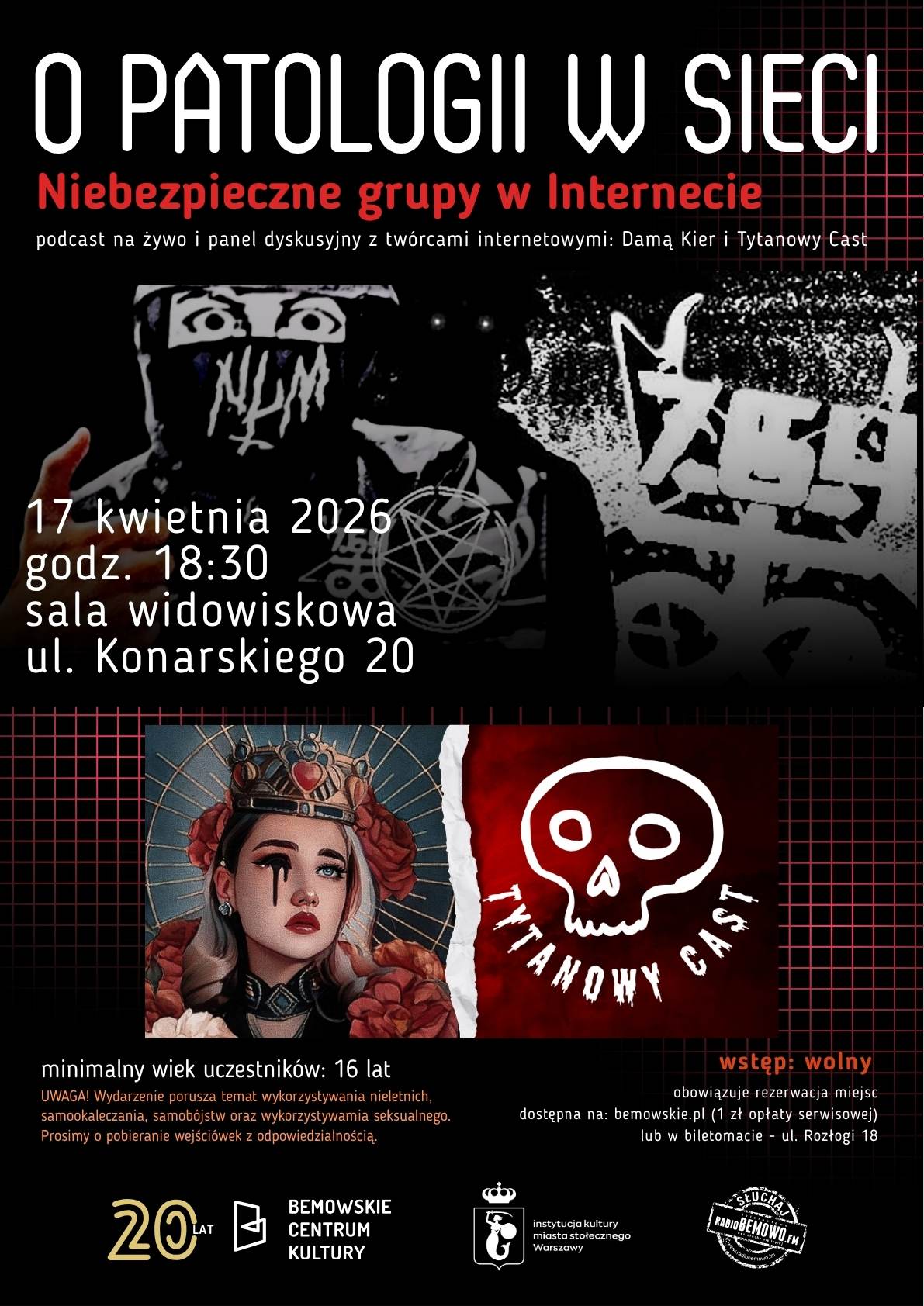 plakat reklamujący teatr dla dzieci