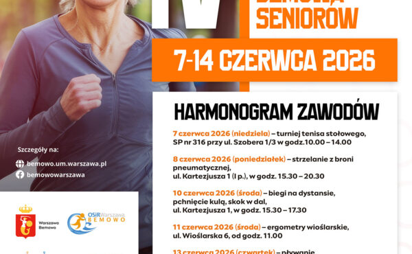 IV Otwarte Mistrzostwa Sportowe Bemowa Seniorów
