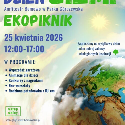 Bemowski Dzień Ziemi – Ekopiknik w Parku Górczewska