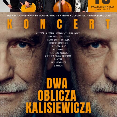 Koncert „Dwa oblicza Kalisiewicza” 