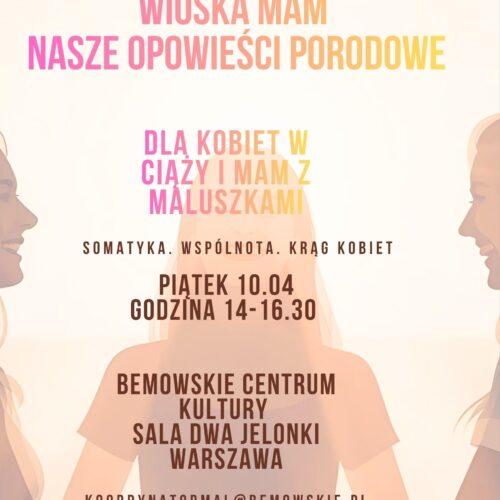 Zapraszamy na trzecie spotkanie SoMama!