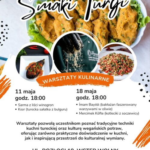 Warsztaty kulinarne – wegańskie smaki Turcji