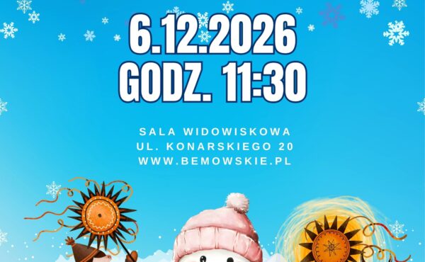 Teatralny Poranek Bajkowy “Bałwankowa kolęda, czyli święta na śnieżno”