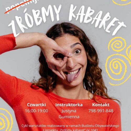 „Zróbmy kabaret” – warsztaty dla dorosłych