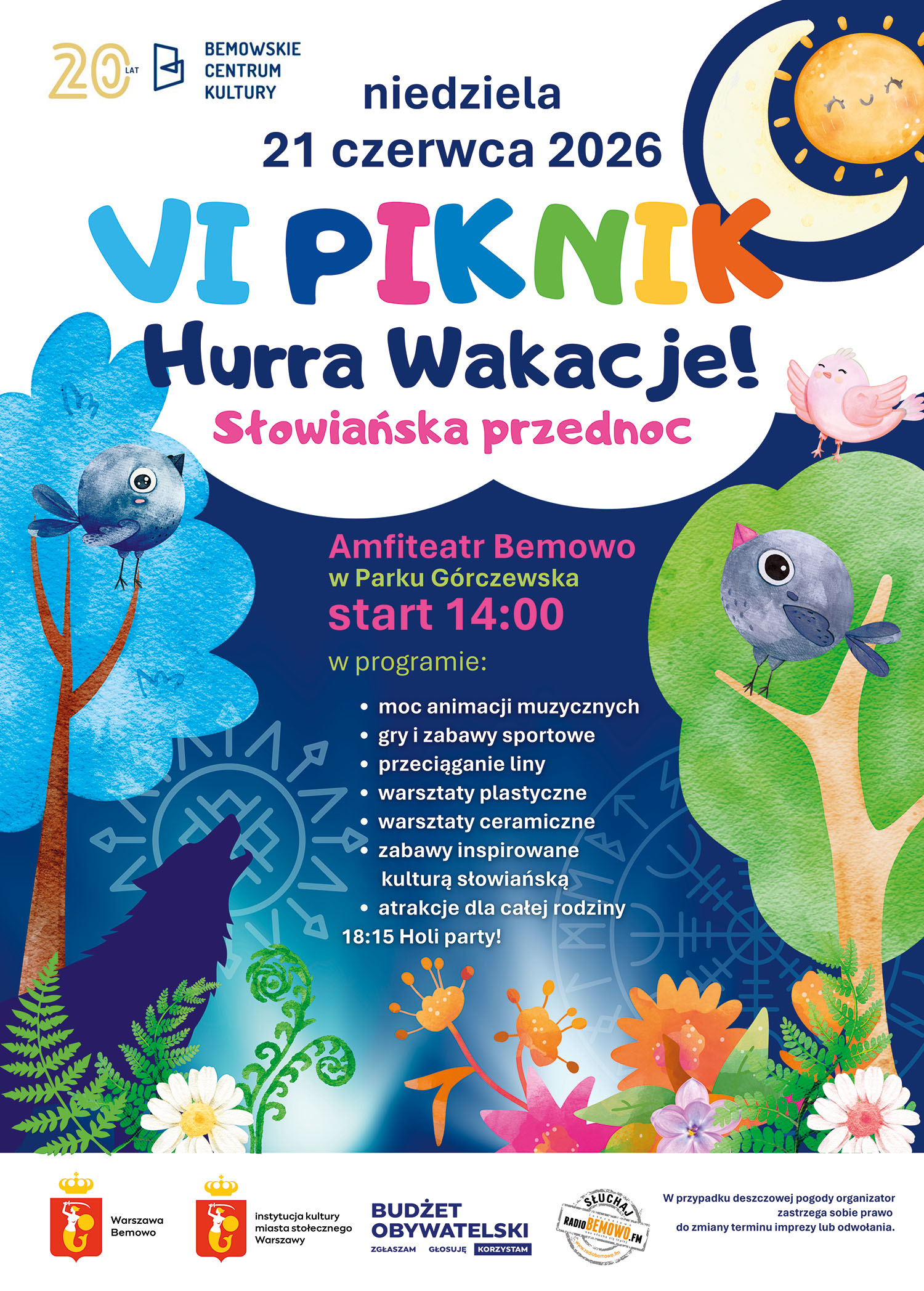 Plakat dotyczący koncertu karnawałowego. Maska wenecka leży na klawiszach fortepianu.
