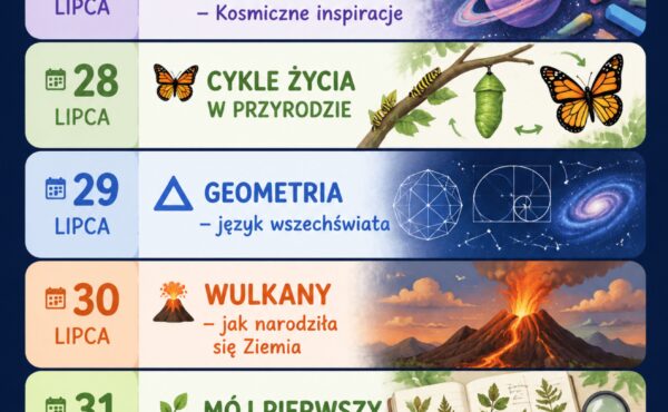 Twórcze Wakacje – Cykle życia w przyrodzie