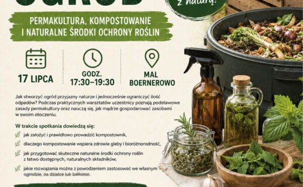 Naturalny Ogród – permakultura, kompostowanie i naturalne środki  ochrony roślin