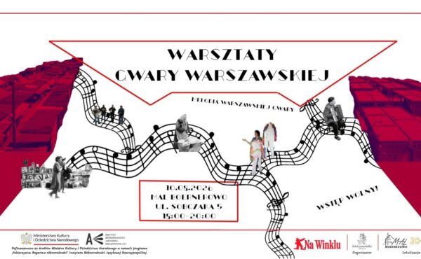 „Melodia warszawskiej gwary” – warsztaty dla osób 18+